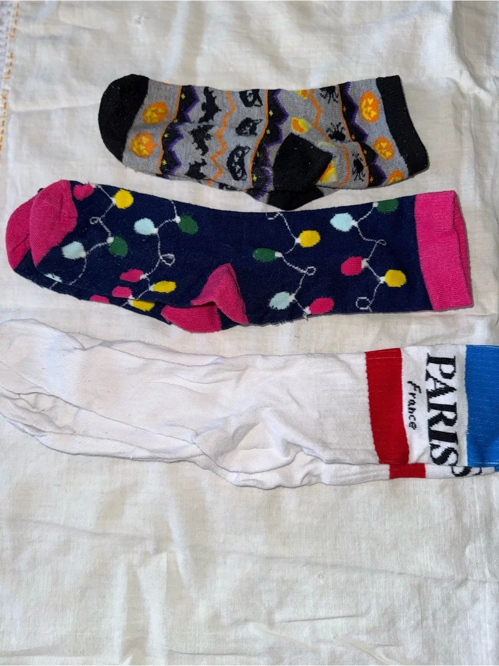 Various Socks - Red, Black, Navy, Green, Gray Variety Pack